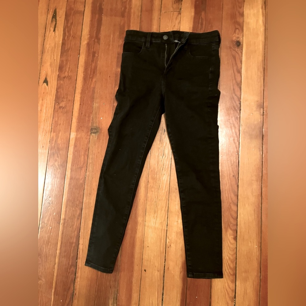 American Eagle the dream Jean super high rise jegging 0 short
